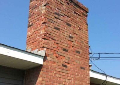 chimney bricks breaking