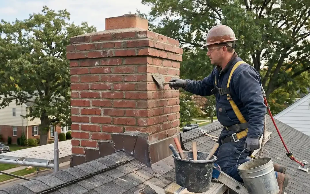 Chimney Tuckpointing: What It Is & When It’s Not Enough